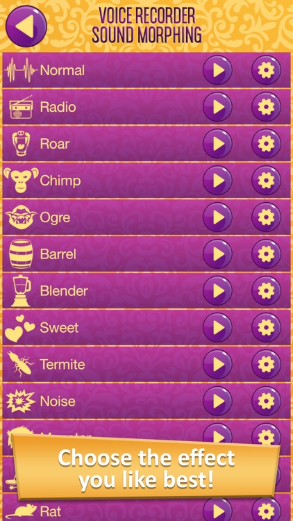 Voice Recorder Sound Morphing & Audio Effects - Transform your Speech with Vocal Changer