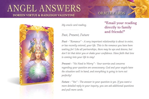 Angel Answers Oracle Cards screenshot 3