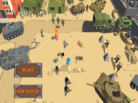 Screenshot #4 pour Blocky Army Strike