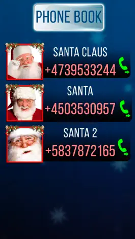 Game screenshot Fake Call Santa apk