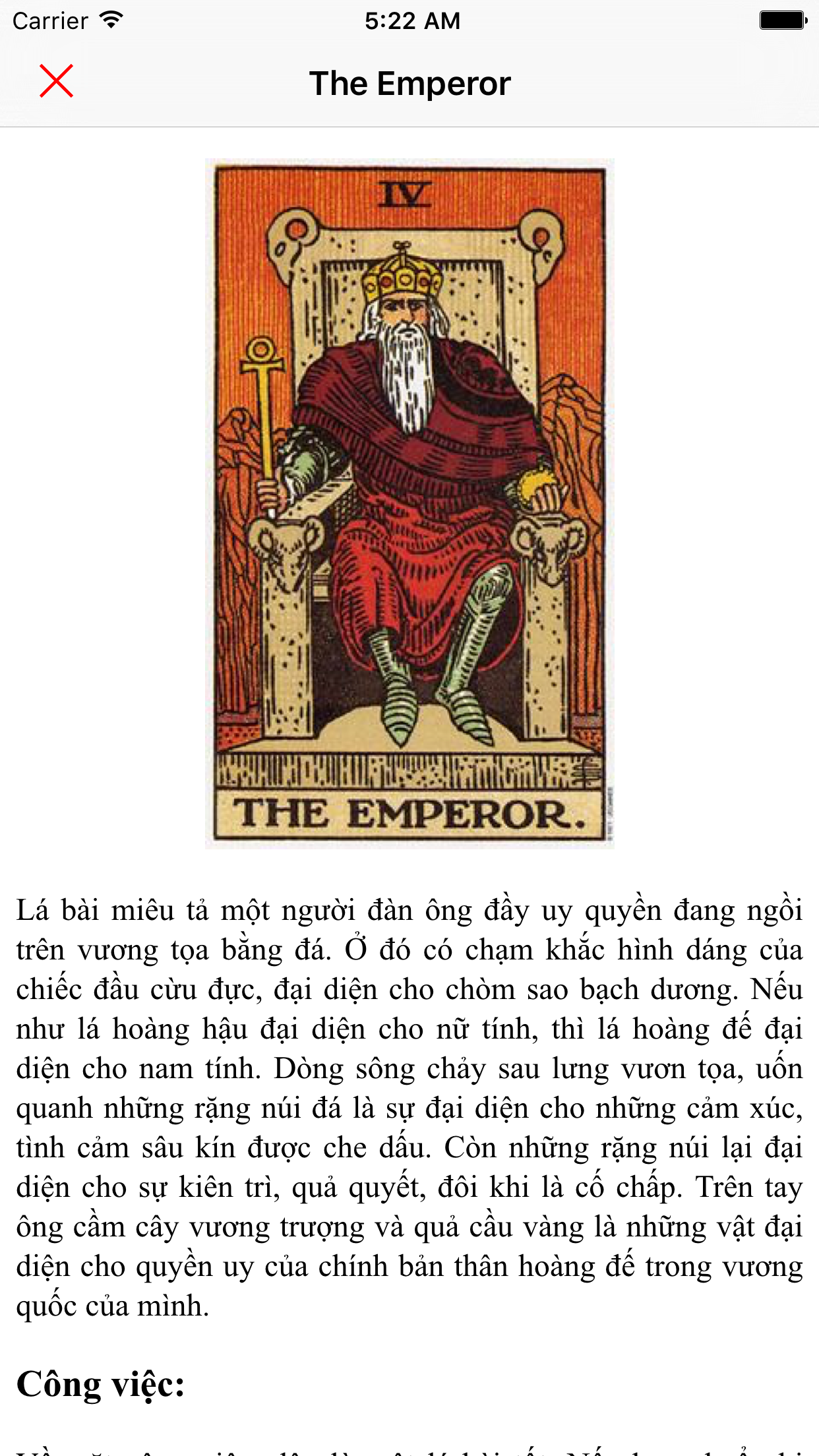 Tarot Certificate screenshot 5