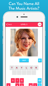 Guess The Music Artist - Free Quiz Game About Singers And Bands screenshot