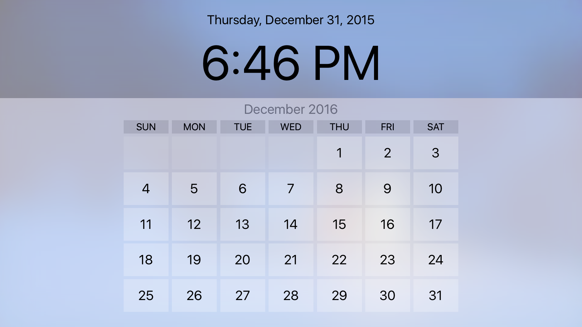 MonthlyCal screenshot 5