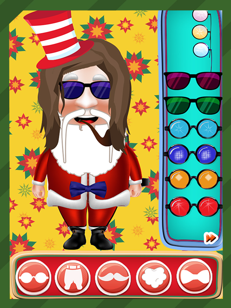 Christmas Tree Maker & Santa Dress up - An Xmas holiday game