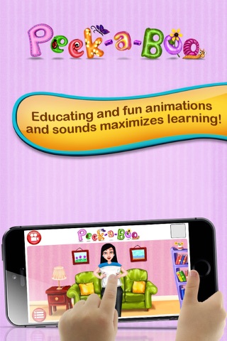 Peekaboo I see You – Educating discovery playground for preschooler baby to Kids screenshot 2