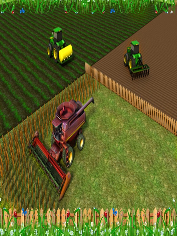 Screenshot #5 pour Tractor: Farm Driver - Free 3D Farming Simulator Game Animal & Hay Transporter Farmer Tractor