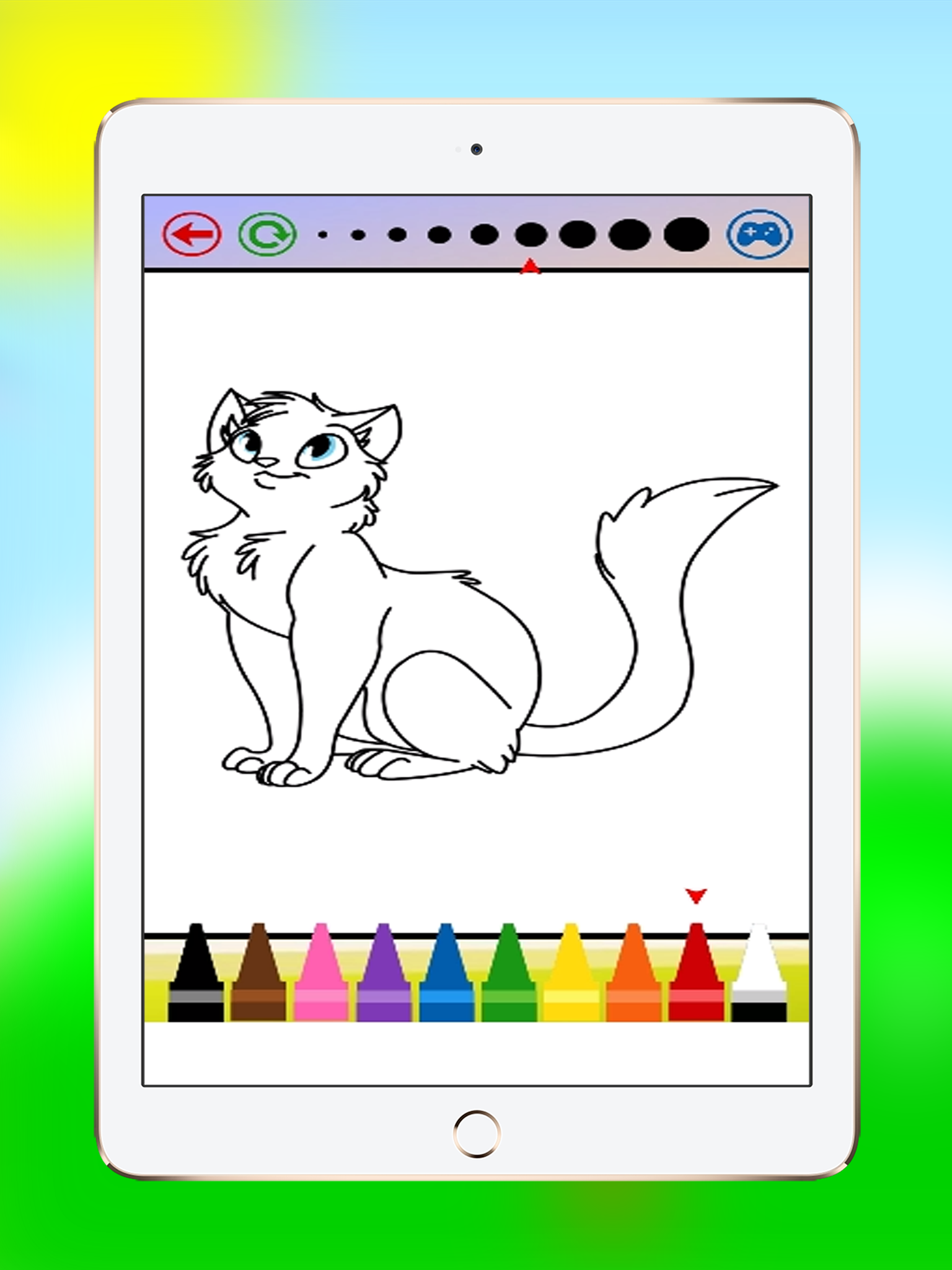 Coloring Book The Cat For kids of all ages screenshot 8