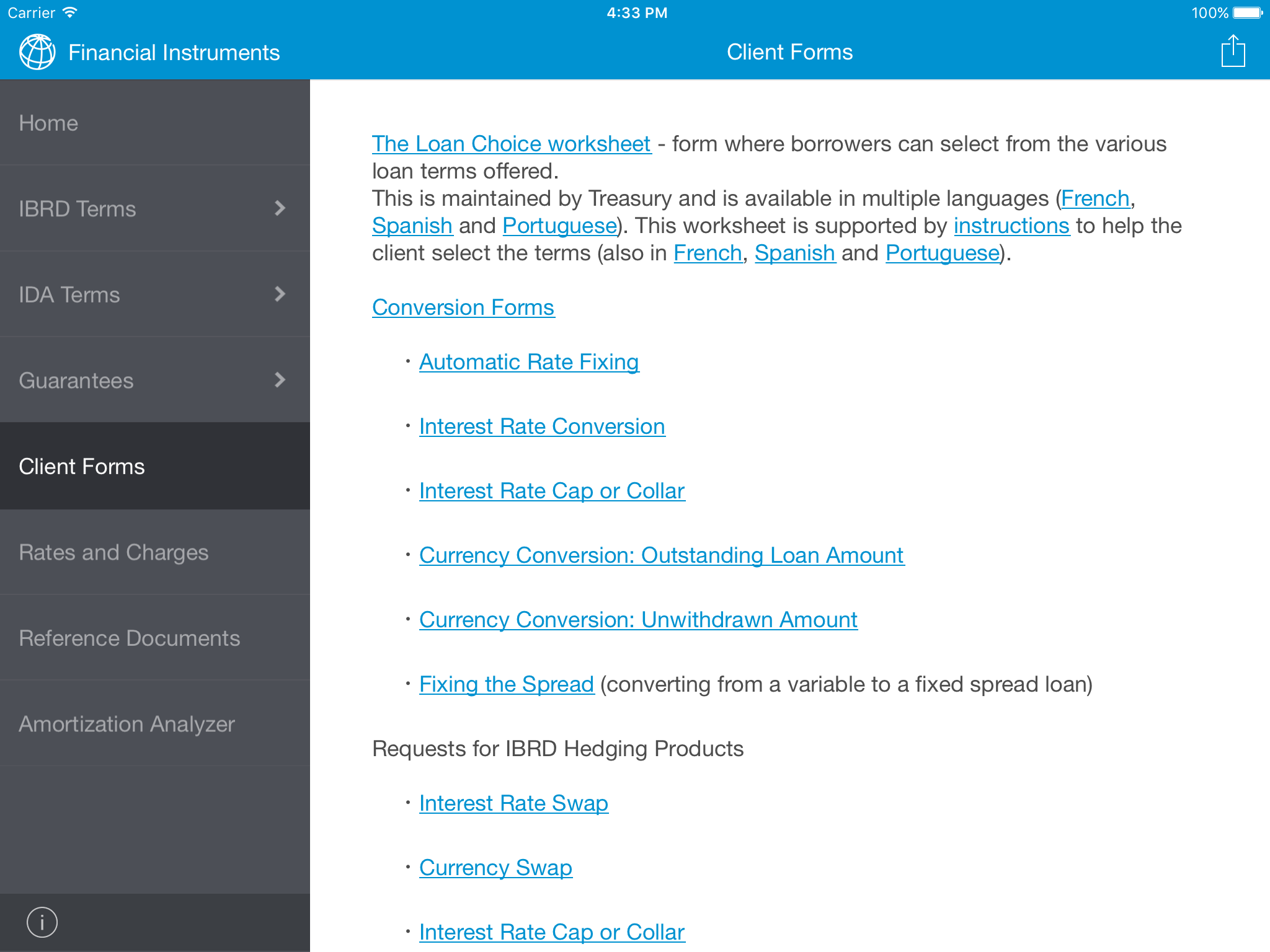 Financial Instruments screenshot 8