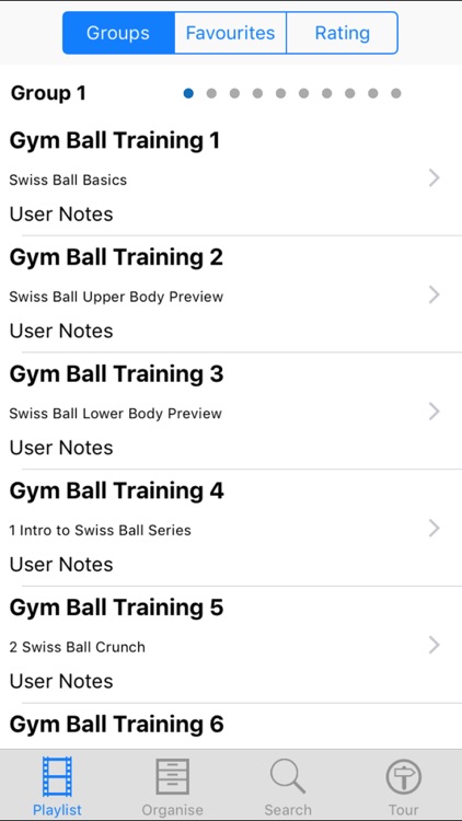 Gym Ball Training