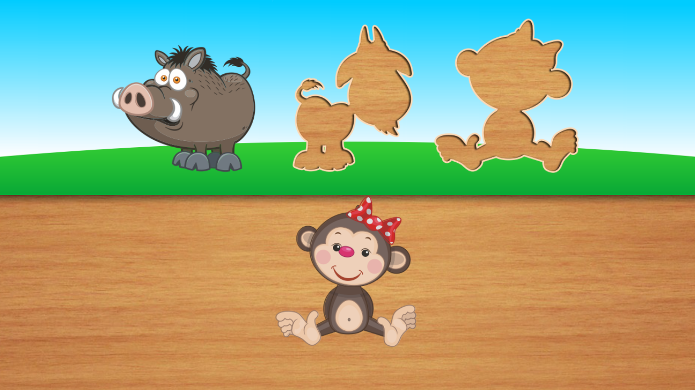 Cute puzzles for kids - toddlers educational games and children's preschool learning screenshot 4