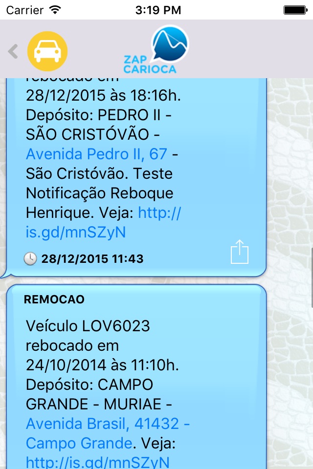 Zap Carioca screenshot 4