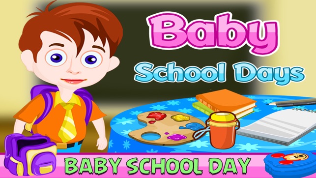 Baby School Day Kids Games