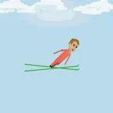 Pixel Ski Jump - App Icon