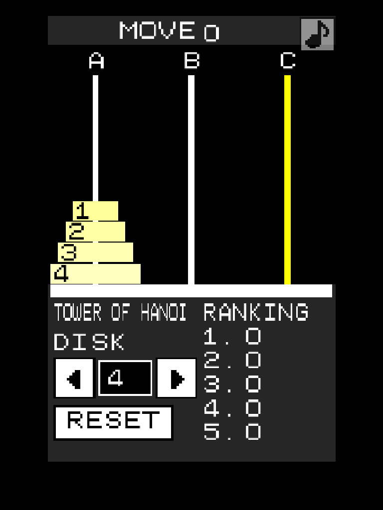 Tower of Hanoi[Simple] screenshot 3