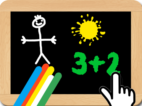 Blackboard to write or draw for iPad app screenshot