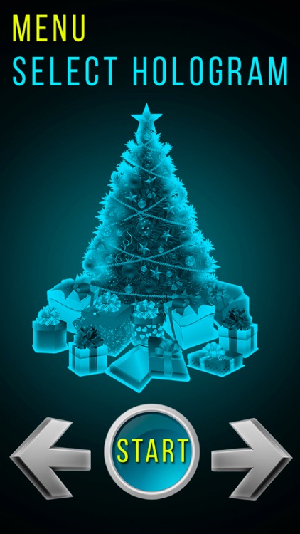 Hologram New Year Simulator