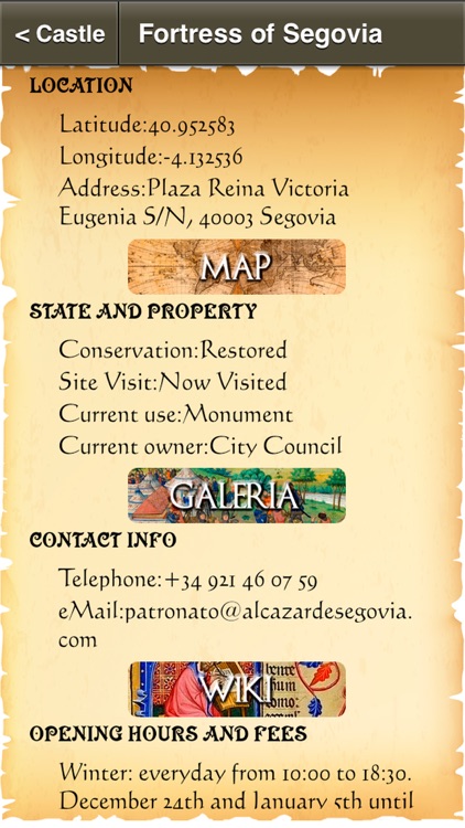 Visual Guide of Castles screenshot-3