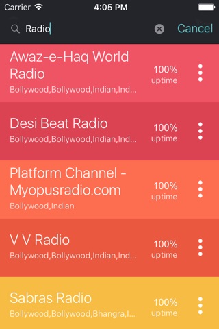 Bollywood & Desi Music Radio Stations screenshot 3