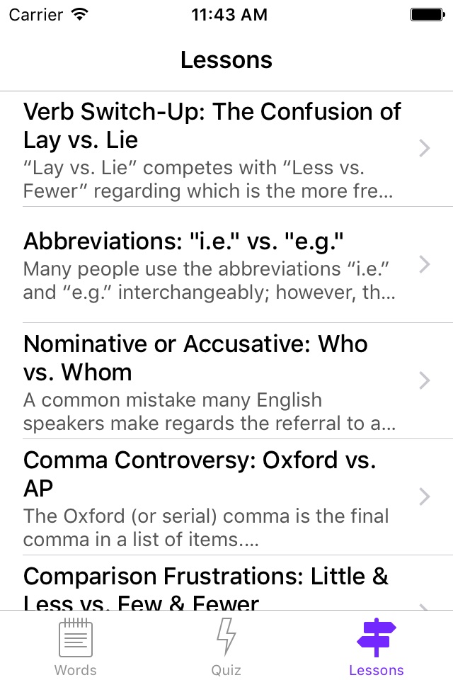 Word of the Day — Daily Words, Grammar Lessons & More screenshot 4
