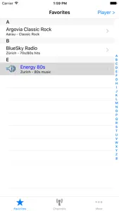 Radio Switzerland (Radio Suisse) screenshot #4 for iPhone