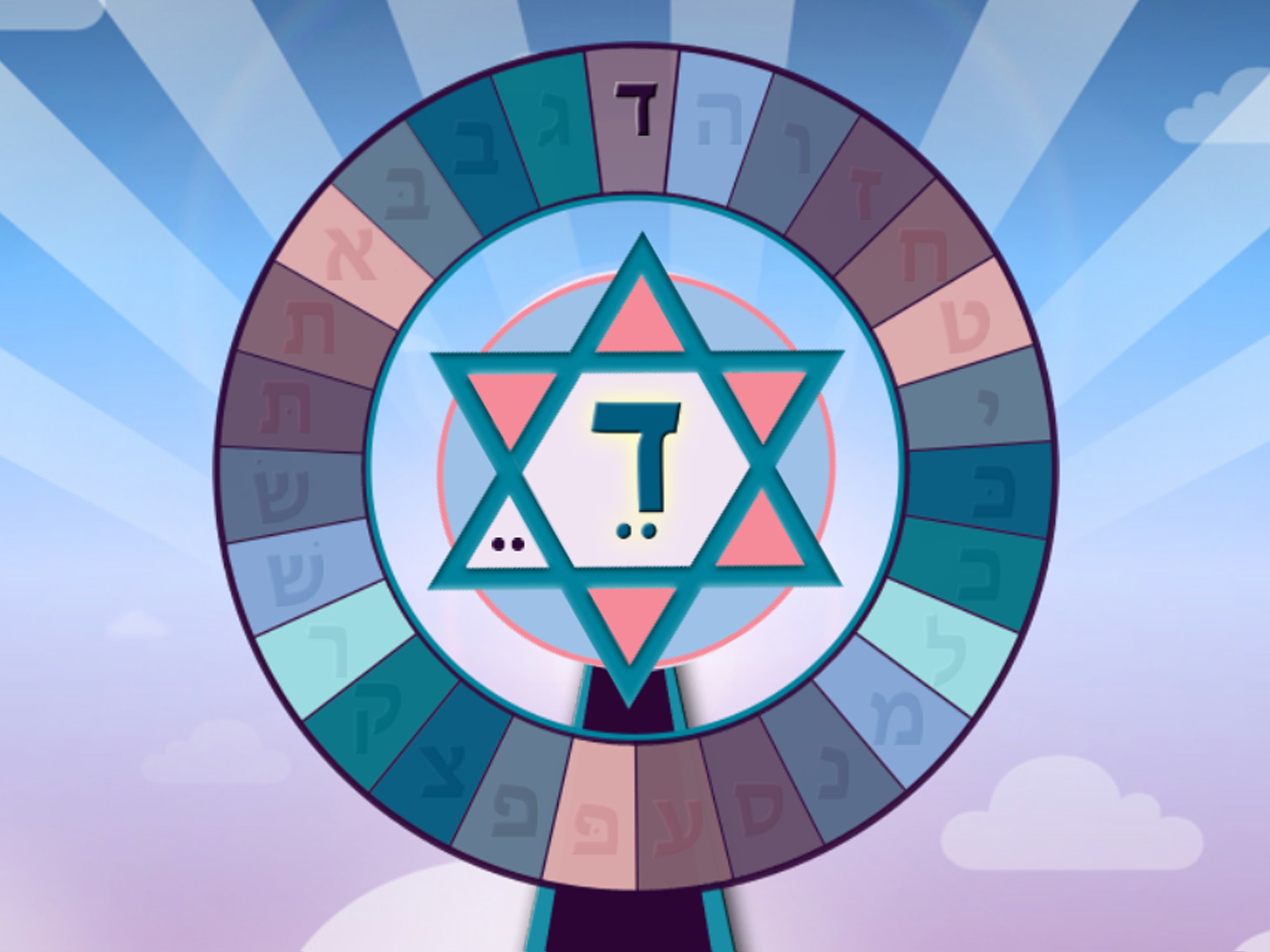 Alef Bet Wheel