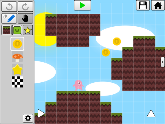 Screenshot #5 pour V-Play Level Editor for Platformers