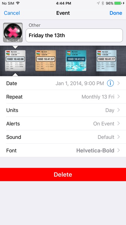 Countdown++ lite screenshot-3