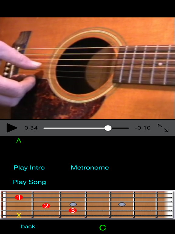 Screenshot #4 for Guitar Lessons Pro