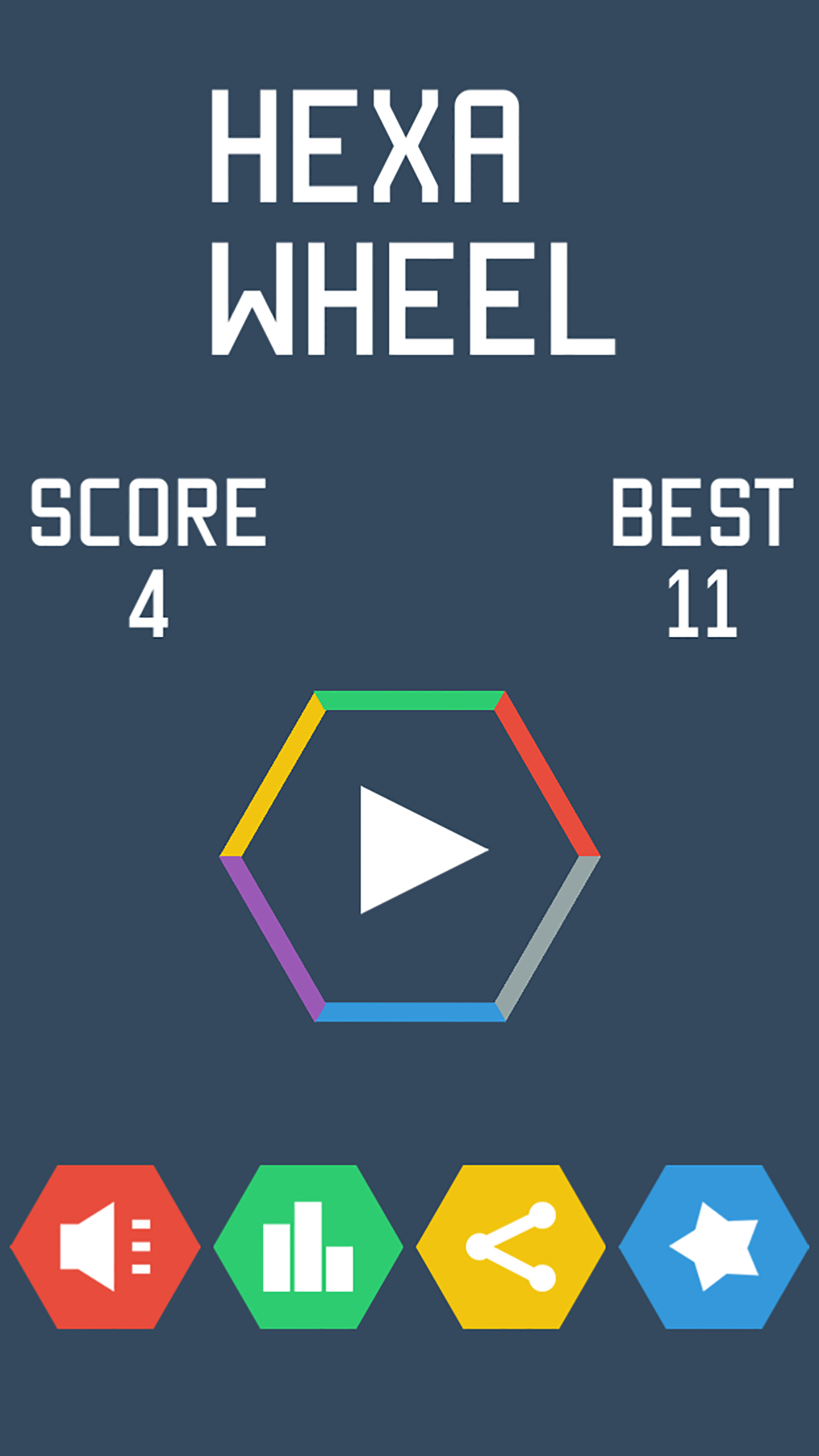 Hexa Wheels - Super Hexagon
