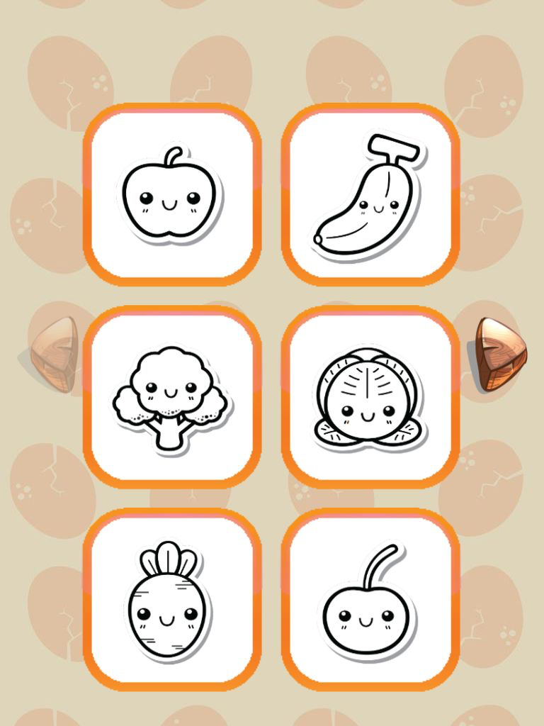 Fruits And Vegetables Phonics Coloring Book: English Vocabulary Learning Free For Toddlers & Kids! screenshot 9