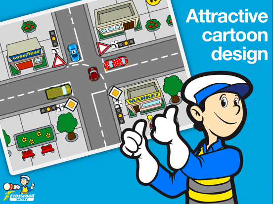 Goodyear Crossroad Safety - get safely through urban jungle and learn traffic rules