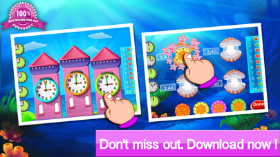Telling the time - Teaching telling time with interactive clocks and fun games iPhone screenshot 5 - Education app