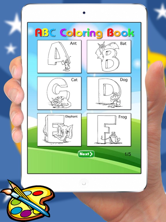 Screenshot #5 pour A à Z Animaux livre de coloriage pour les enfants de maternelle et les tout-petits