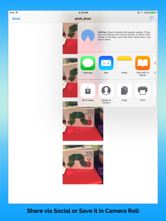 Photo Booth Camera Free for Social Sharing iPad screenshot