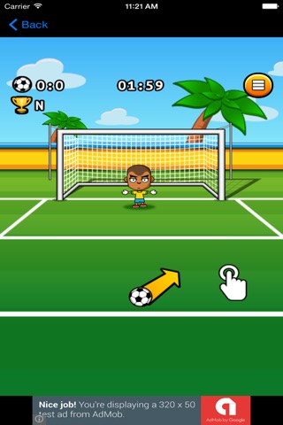 Penalty Shot Soccer screenshot 3