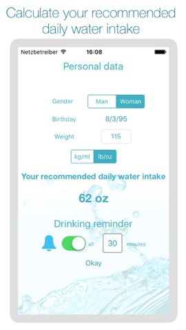 Drink Water Reminder and Intake Trackerのおすすめ画像2