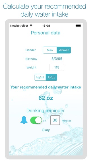 Drink Water Reminder and Intake Trackerのおすすめ画像2