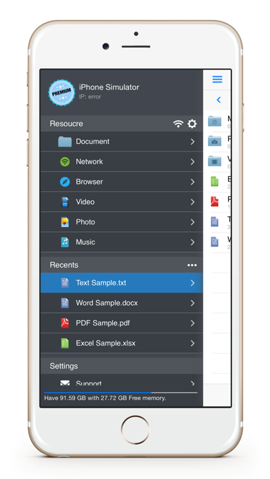 xPlore File Manager screenshot1