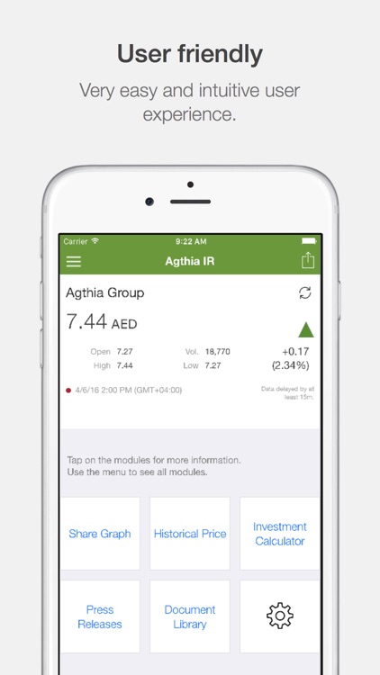 Agthia Investor Relations