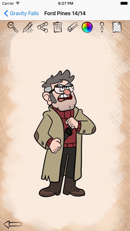 Learn How to Draw Gravity Falls Version screenshot-4