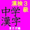 中学生漢字の決定版/漢字検定3級レベル書き問題編
