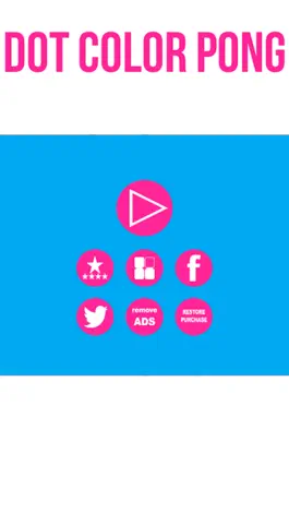Game screenshot Dot Color Pong - Поезд ваш Reflex с переключение цвета пинг-понг mod apk