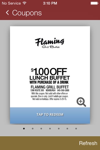 Flaming Grill & Buffet screenshot 3