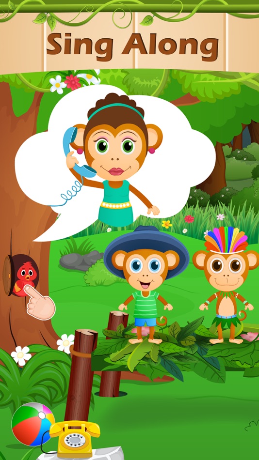 Toddlers Five Little Monkeys - 1.2 - (iOS)