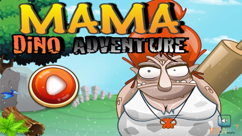 MAMA Dino Adventure : fighting hunting classic run games screenshot 1