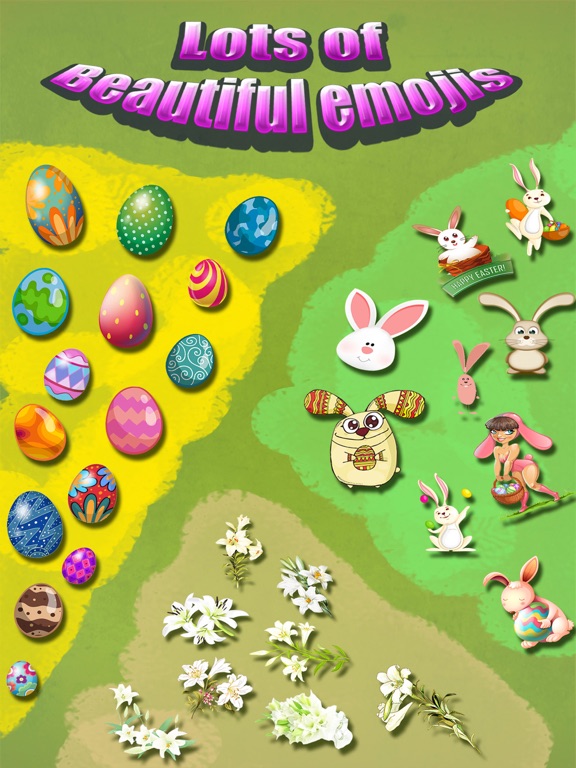 Screenshot #5 pour Happy Easter Emoji.s - Holiday Emoticon Sticker for Message & Greeting
