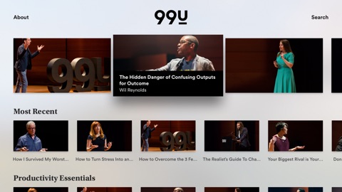 Screenshot #1 for 99U