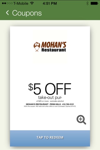 Mohan's Restaurant & Bar screenshot 3