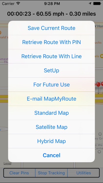 MapMyRoute screenshot-3