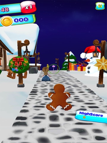 Running Princess Frozen Snow New Fun Run Ice Adventure Game